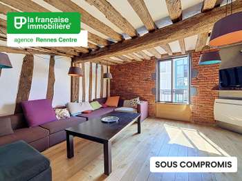 Vente Appartement 3 piècesRennes Centre Ville