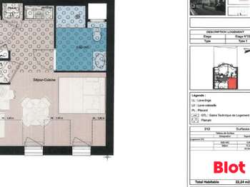 Vente appartement 1 pièce Vente appartement 1 pièce