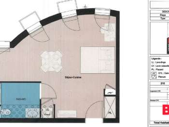 Vente appartement 1 pièce