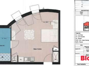 Vente Appartement T1Rennes Centre Ville