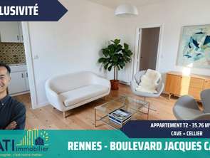 Vente Appartement 2 piècesRennes Cleunay