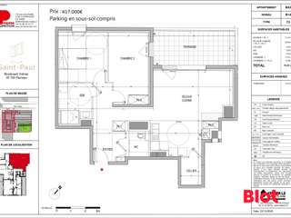 Vente appartement 3 pièces Vente appartement 3 pièces
