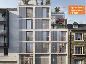 Vente appartement 4 pièces Rennes Fougères 35