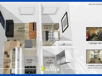 Vente appartement 2 pièces