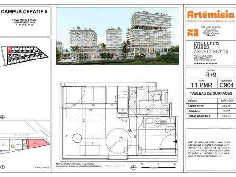 Vente appartement 1 pièce