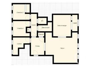 Vente appartement 3 pièces