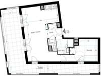 Vente appartement 2 pièces