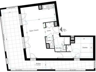 Vente appartement 2 pièces