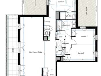 Vente appartement 5 pièces Vente appartement 5 pièces