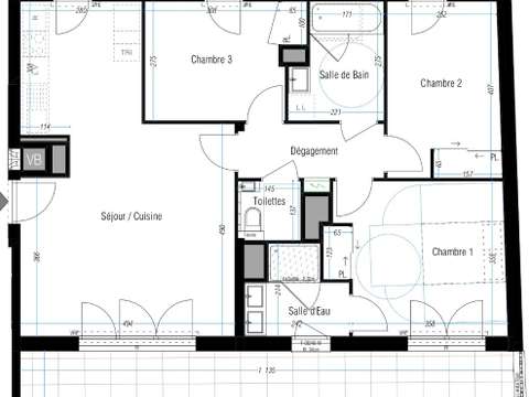Vente appartement 4 pièces