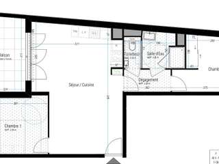 Vente appartement 3 pièces