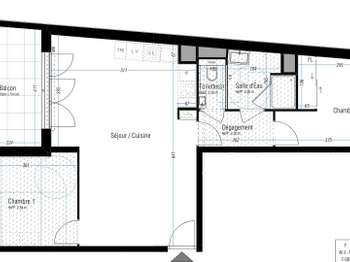 Vente appartement 3 pièces Vente appartement 3 pièces