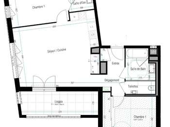 Vente appartement 3 pièces