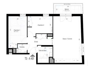 Vente appartement 3 pièces Vente appartement 3 pièces
