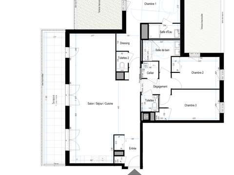 Vente appartement 5 pièces