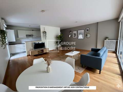 Vente appartement 4 pièces Rennes Jeanne D'arc 35