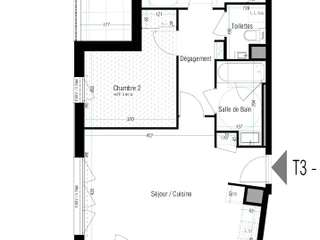 Vente appartement 3 pièces