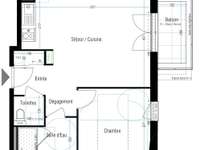 Vente appartement 2 pièces