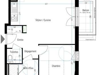 Vente appartement 2 pièces