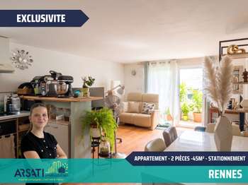 Vente appartement 2 pièces Rennes Jeanne D'arc 35