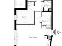 Vente appartement 3 pièces Vente appartement 3 pièces