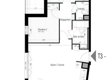 Vente appartement 3 pièces Vente appartement 3 pièces