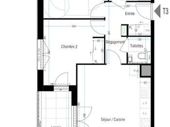 Vente appartement 3 pièces Vente appartement 3 pièces
