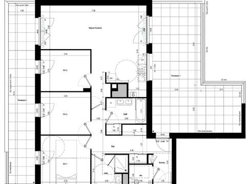 Vente appartement 4 pièces