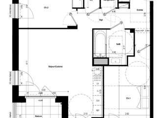 Vente appartement 3 pièces