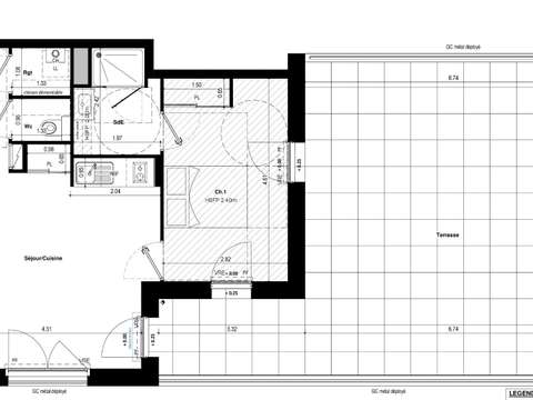 Vente appartement 2 pièces