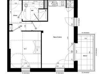 Vente appartement 2 pièces
