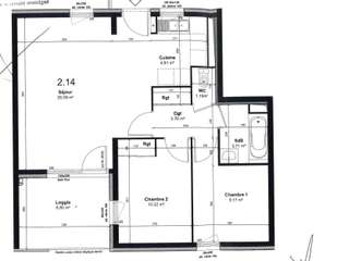 Vente appartement 3 pièces