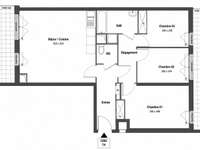 Vente appartement 4 pièces