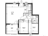 Vente appartement 3 pièces