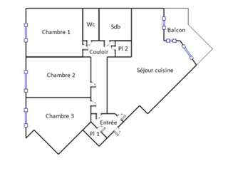 Vente appartement 4 pièces