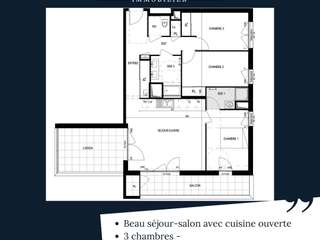 Vente appartement 4 pièces