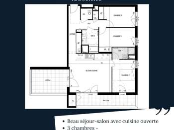 Vente appartement 4 pièces