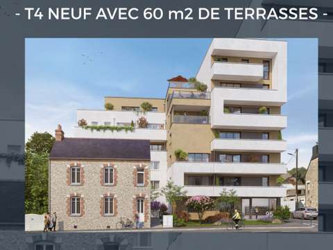 Vente appartement 4 pièces Rennes Landry - Cimetière de l'Est 35