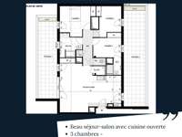 Vente appartement 4 pièces