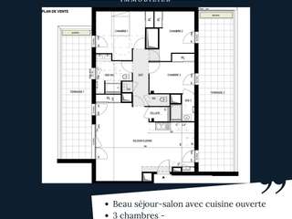 Vente appartement 4 pièces