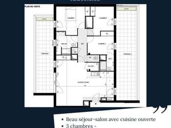 Vente appartement 4 pièces