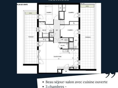 Vente appartement 4 pièces