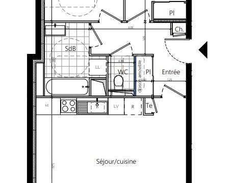 Vente appartement 3 pièces Rennes Lorient - Saint-Brieuc 35