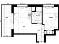 Vente appartement 2 pièces Vente appartement 2 pièces