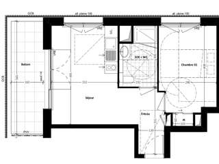 Vente appartement 2 pièces
