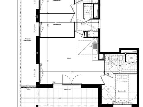 Vente appartement 4 pièces