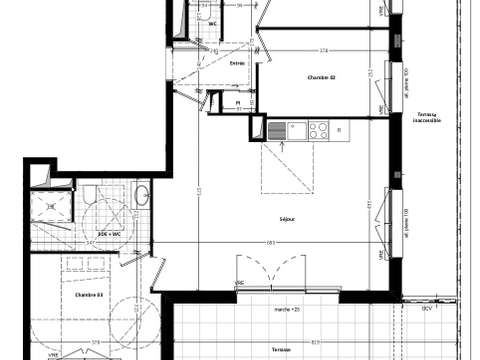 Vente appartement 4 pièces