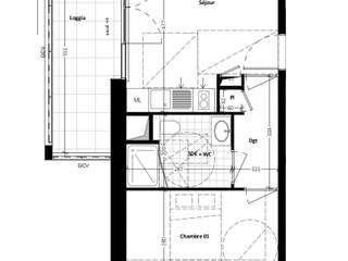 Vente appartement 2 pièces Vente appartement 2 pièces