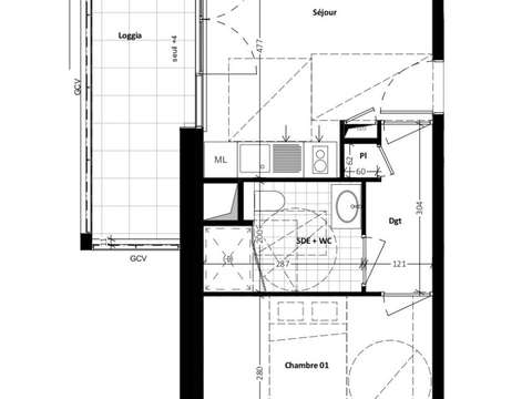 Vente appartement 2 pièces Vente appartement 2 pièces