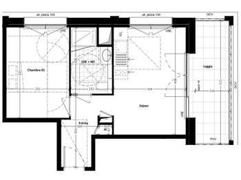 Vente appartement 2 pièces